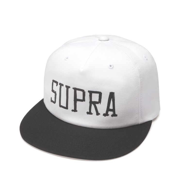 Supra Sketch Snap Hüte - Weiß PYR26430
